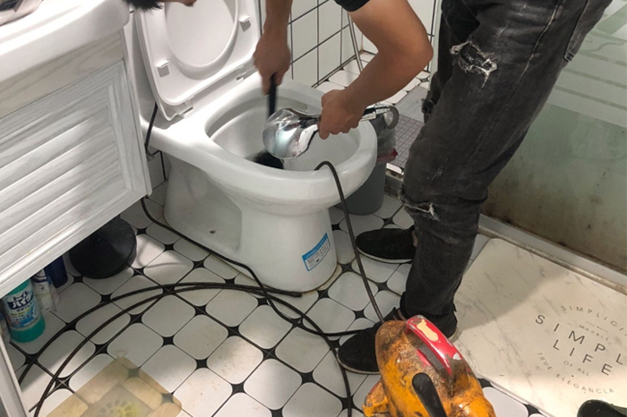 金湖疏通下水道