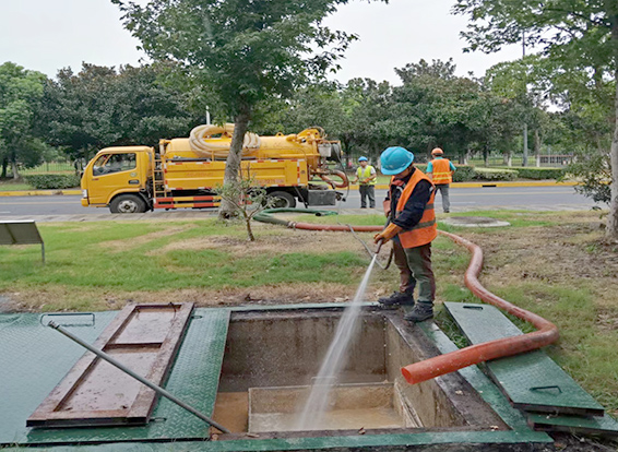 金湖化油池清理